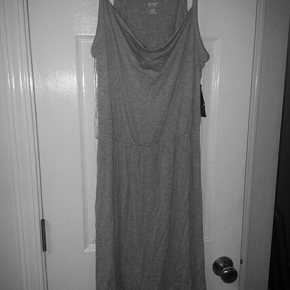 NWT Heather grey ladies a.n.a. dress from JCP