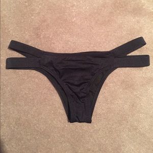 Victoria's Secret Black Itsy Bottoms