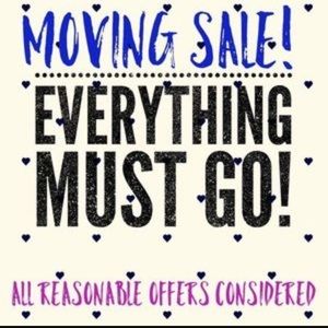 MOVING IN ONE WEEK