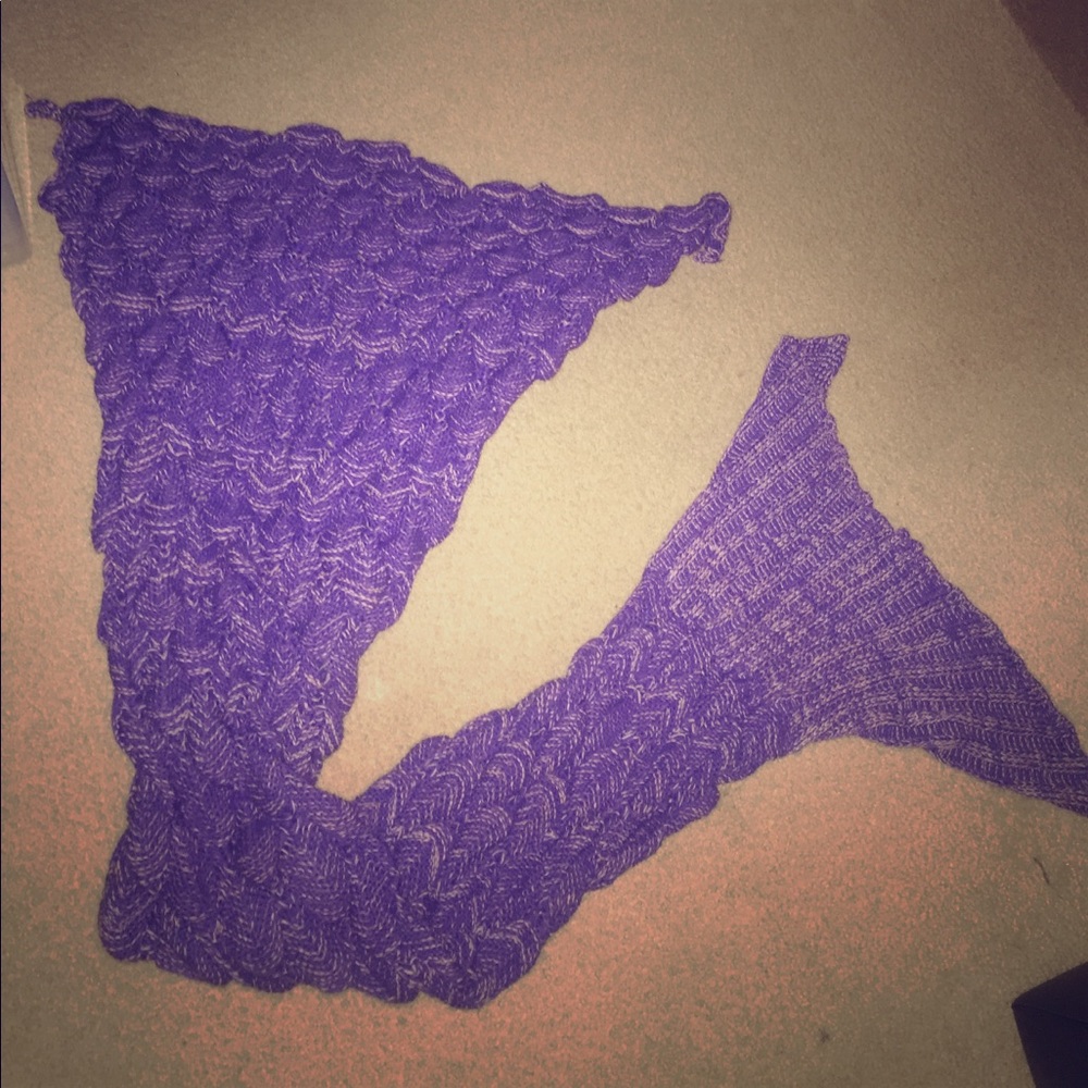 Mermaid blanket!
