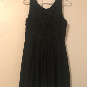 Black Floral Dress