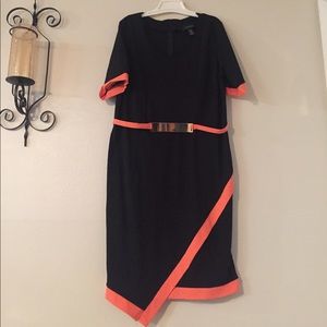 Ashely Stewart black dress