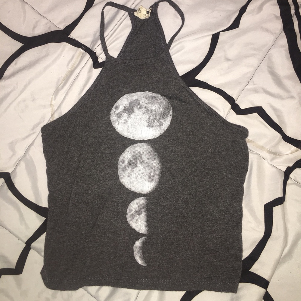 Pacsun moon phase crop top