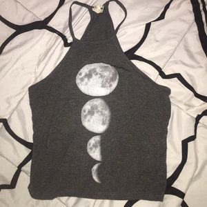Pacsun moon phase crop top