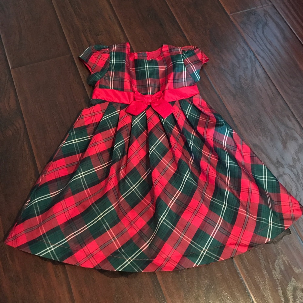Beautiful plaid holiday dress