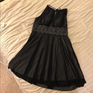 La Nouvelle Renaissance Navy Blue Dress.