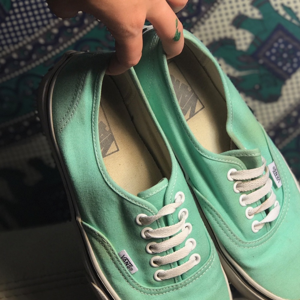 Mint VANS (U.S Men's 6.5)