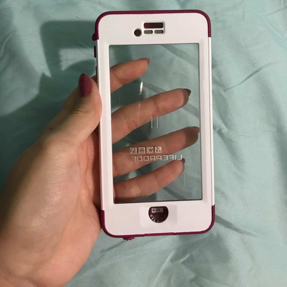Pink iPhone 6/6s Lifeproof Nuud