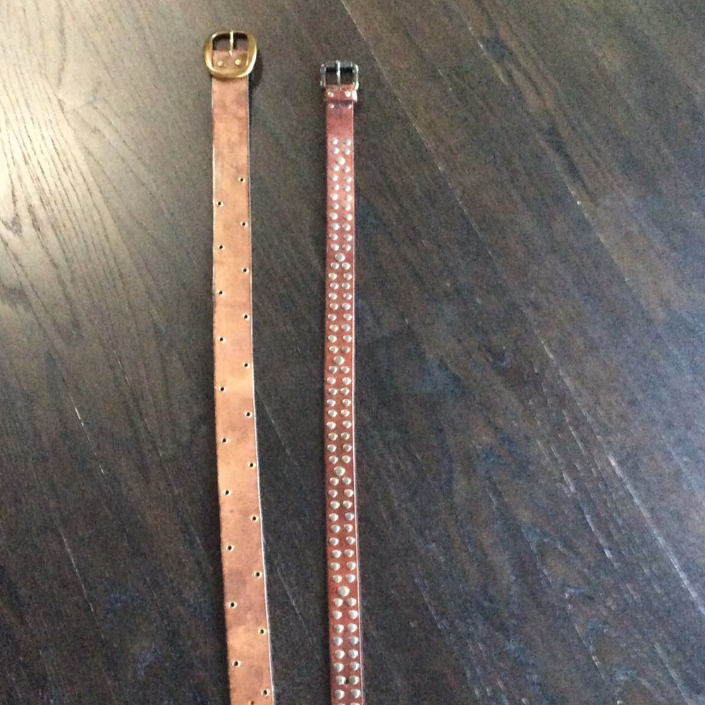 Two Gap Leather Belts