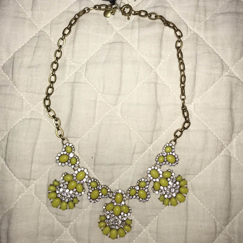 J Crew Factory Yellow Necklace. NWT!! 💛