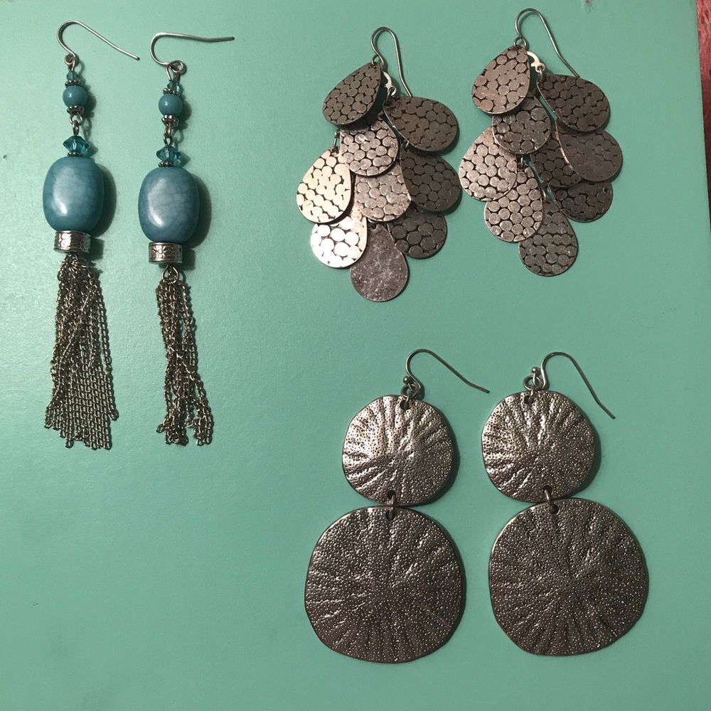Boho Earring Bundle - Silver