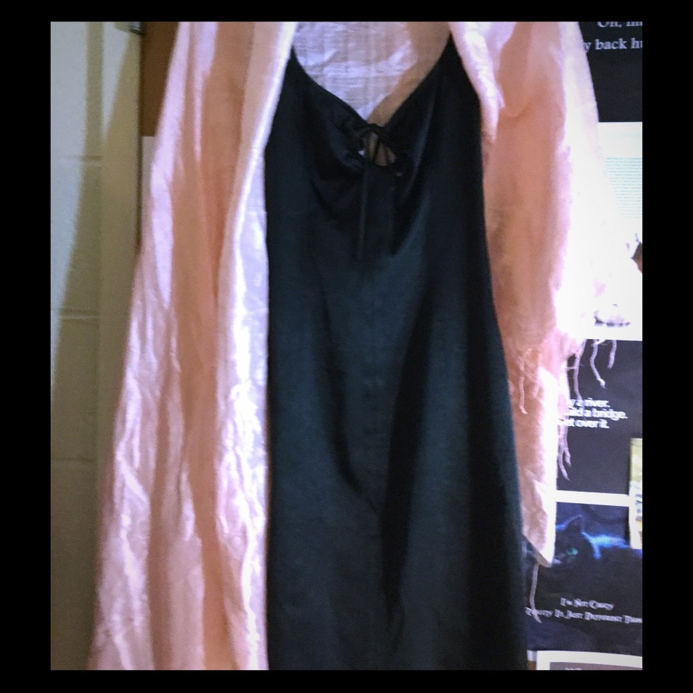 Black cocktail dress