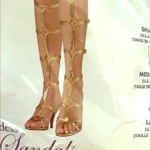Gladiator costume sandals