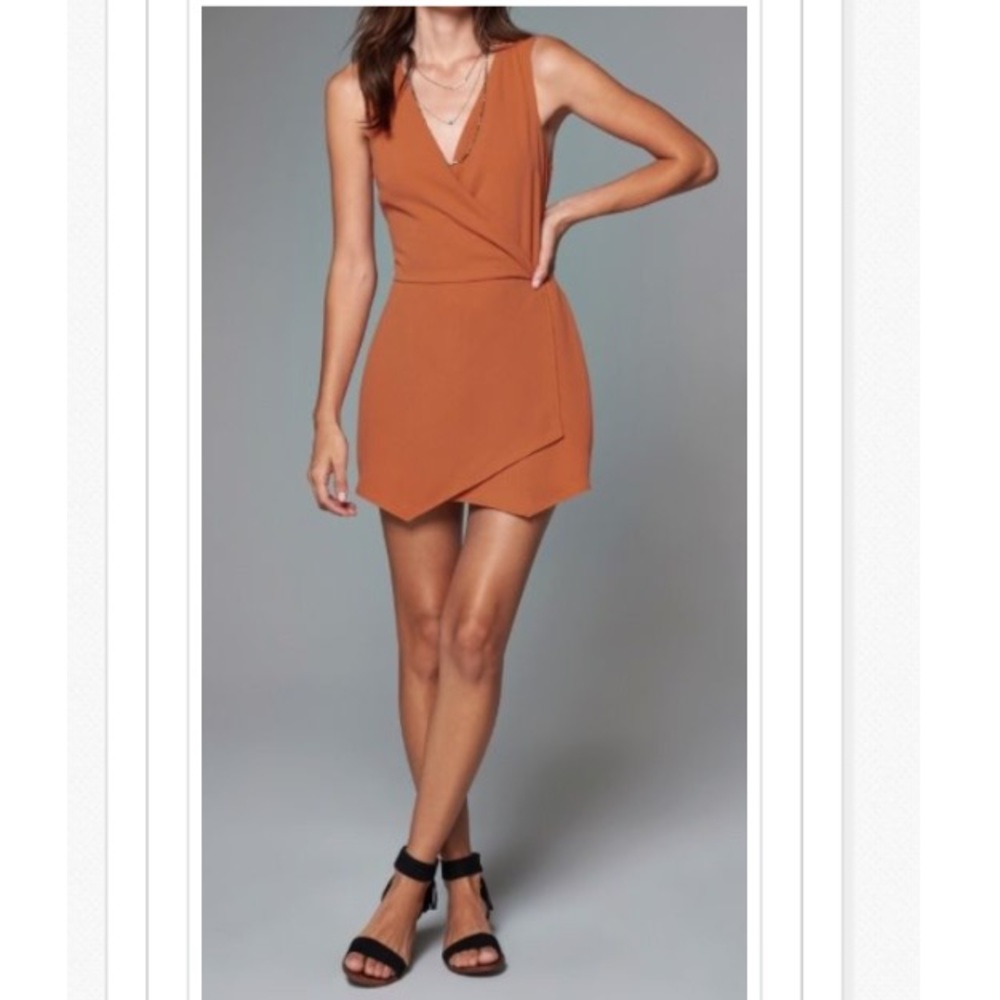Abercrombie wrap skort romper