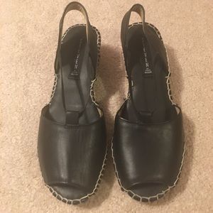 Black Steve Madden -Steven Izzi Espadrilles