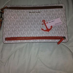 Michael Kors "Sail Away" Wristlet.  FINAL PRICE