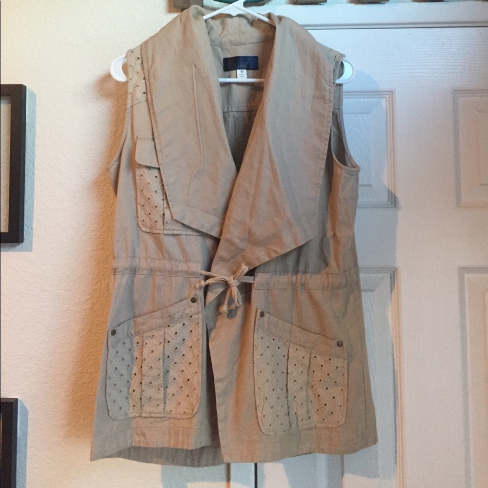 Tan Vest