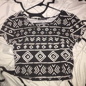 F21 design crop top