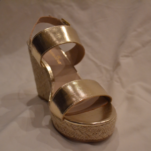 Montego Bay Club Gold Wedges BRAND NEW