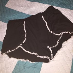 Black shorts
