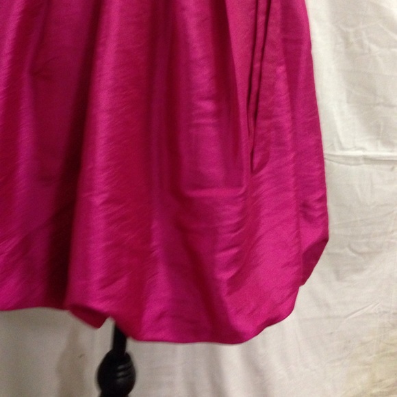 Ya Los Angeles Magenta Bubble Dress - Picture 3 of 4