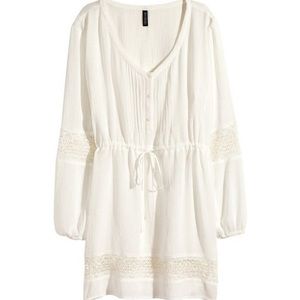 H&M White Lace Dress