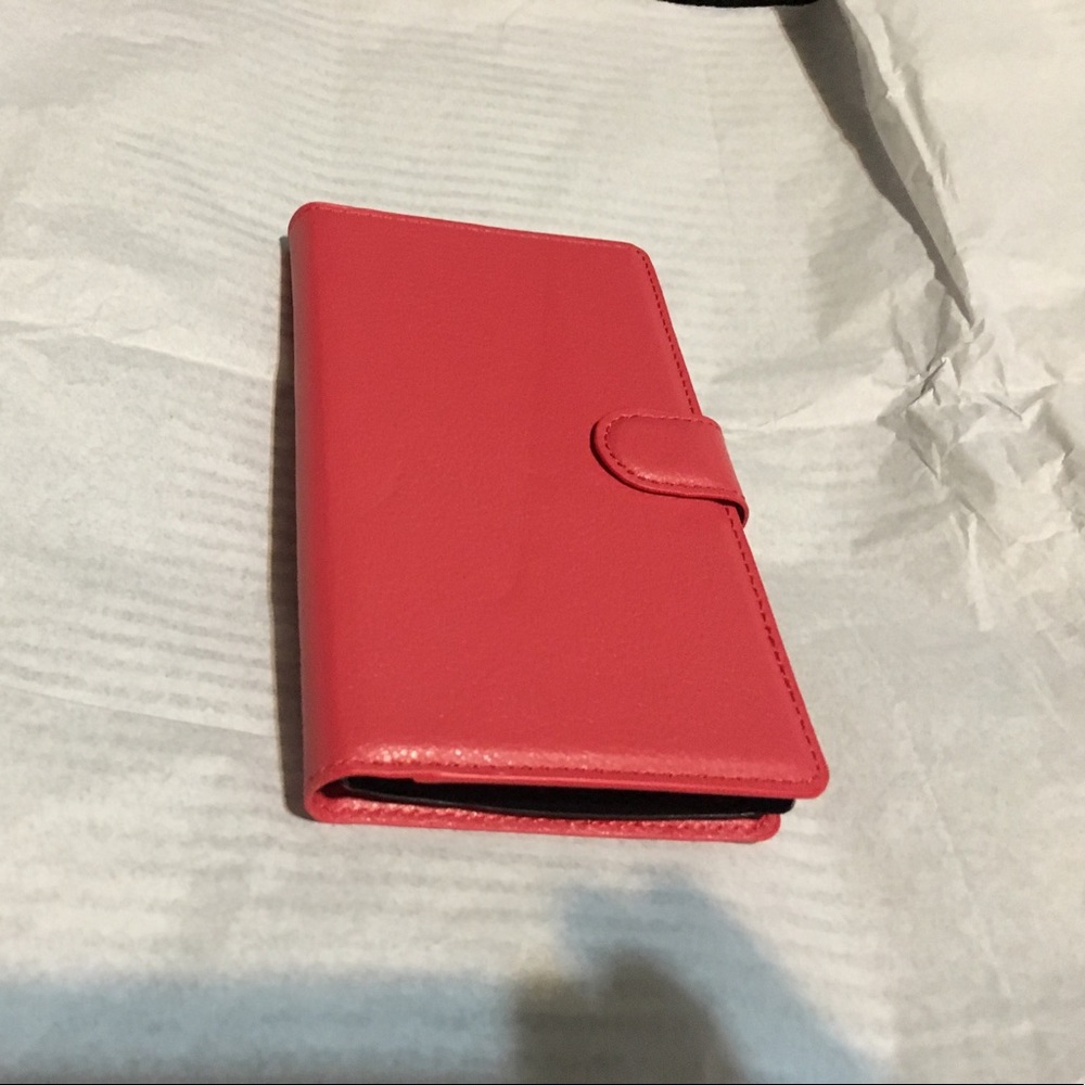 New Lg G Stylo reddish Wallet Case