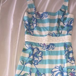 Lilly Pulitzer Dress size 2 Shorely Blue