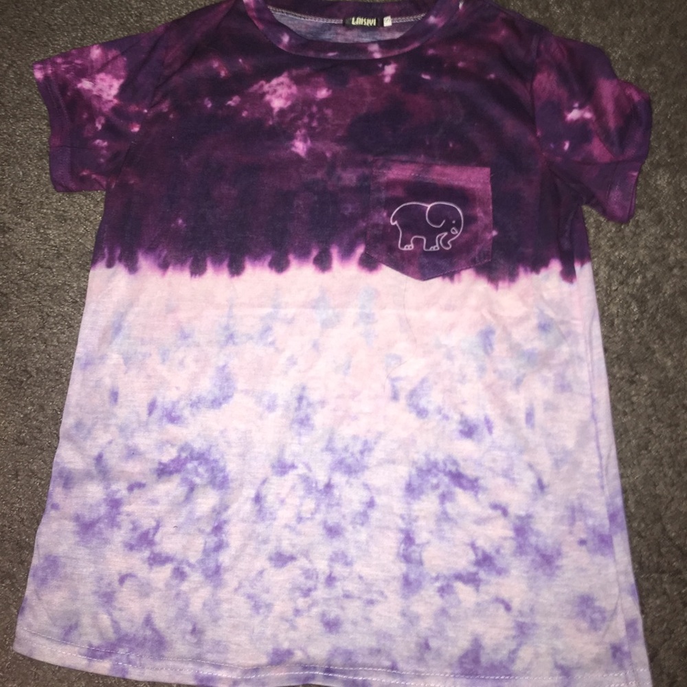 A tie-dye shirt