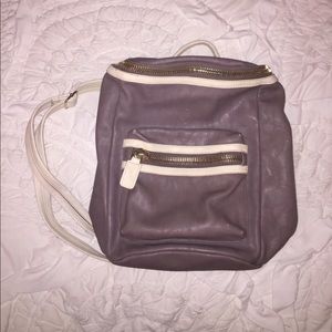 Mauve purple small backpack
