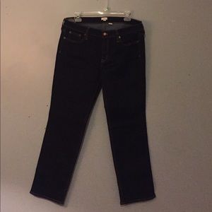 NEVER WORN STRAIGHT LEG JCREW DENIM