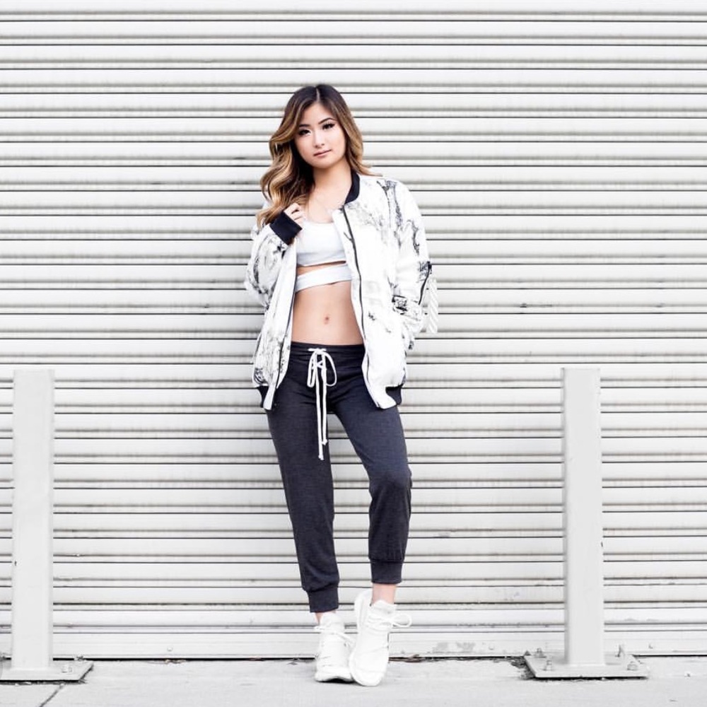 Dark Grey lace up Joggers