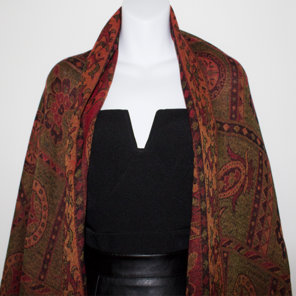 NWT Red Pashmina scarf