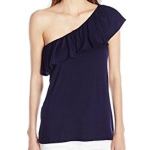 One-Shoulder 'Neveah' Lilly Pulitzer top