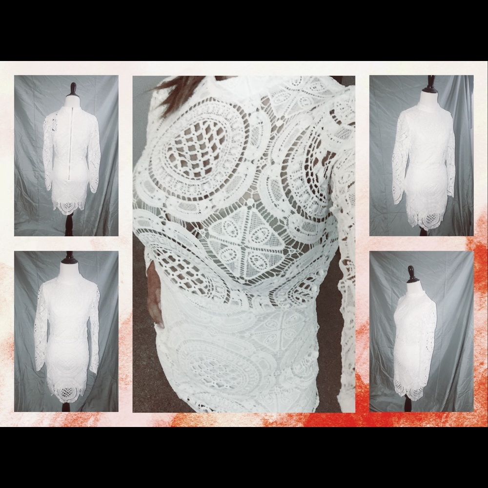 😍😍 White Lace Dress 😍😍