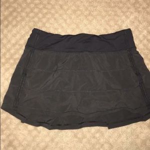 Black lululemon skirt