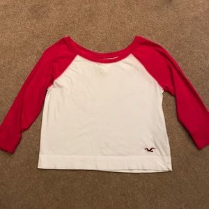 Hollister 3/4 sleeve tshirt