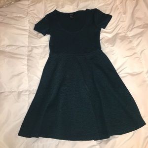Dark teal forever 21 dress