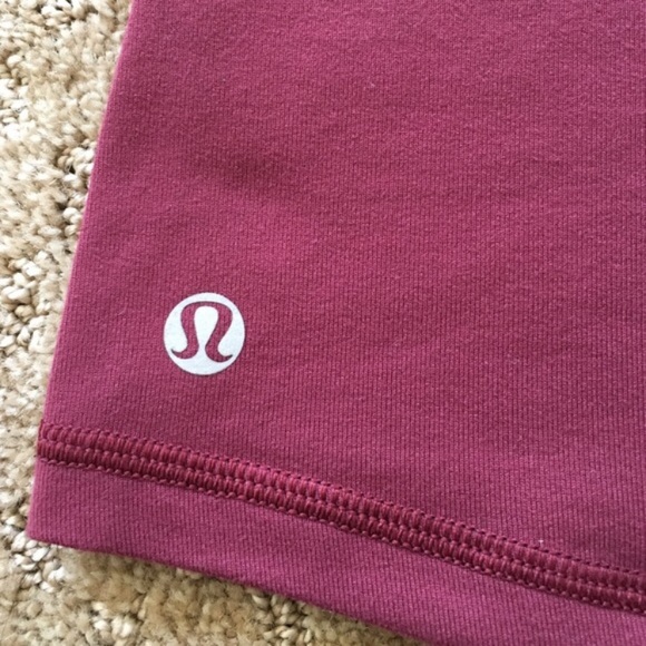 Lulu lemon burgundy racerback tank - Picture 3 of 3