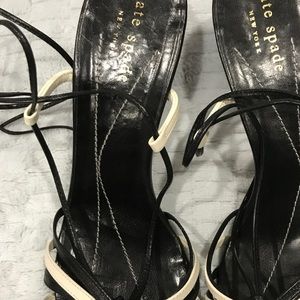 Kate Spade heel sandals worn only indoors once.