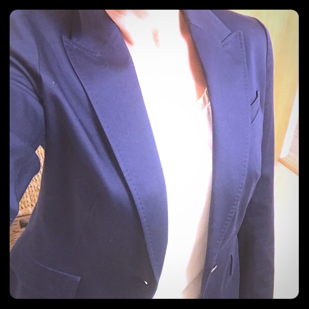 Talbots navy blazer. NWOT