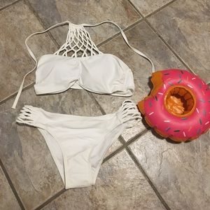 White bikini