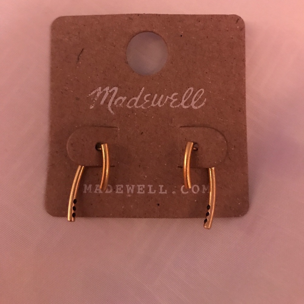New with tags Madewell Stembend Earrings