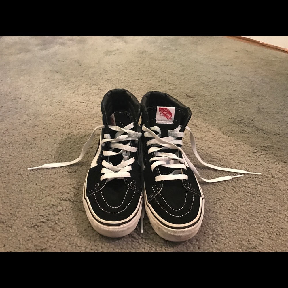Black High Top Vans