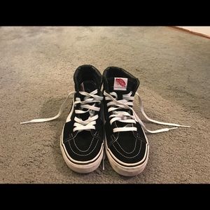 Black High Top Vans