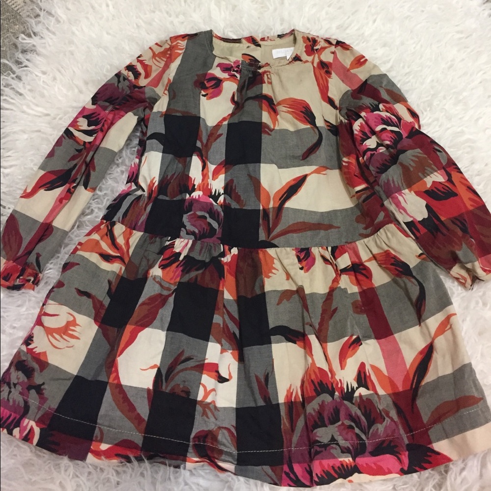 Burberry Tais Florla Nova Check Girls Kids Dress