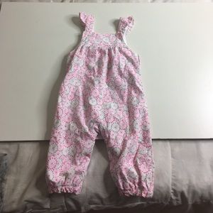 Gymboree 6-12 girl jumpsuit 100% cotton