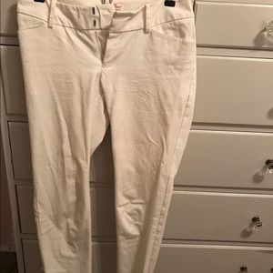 White Merona Cropped Pants