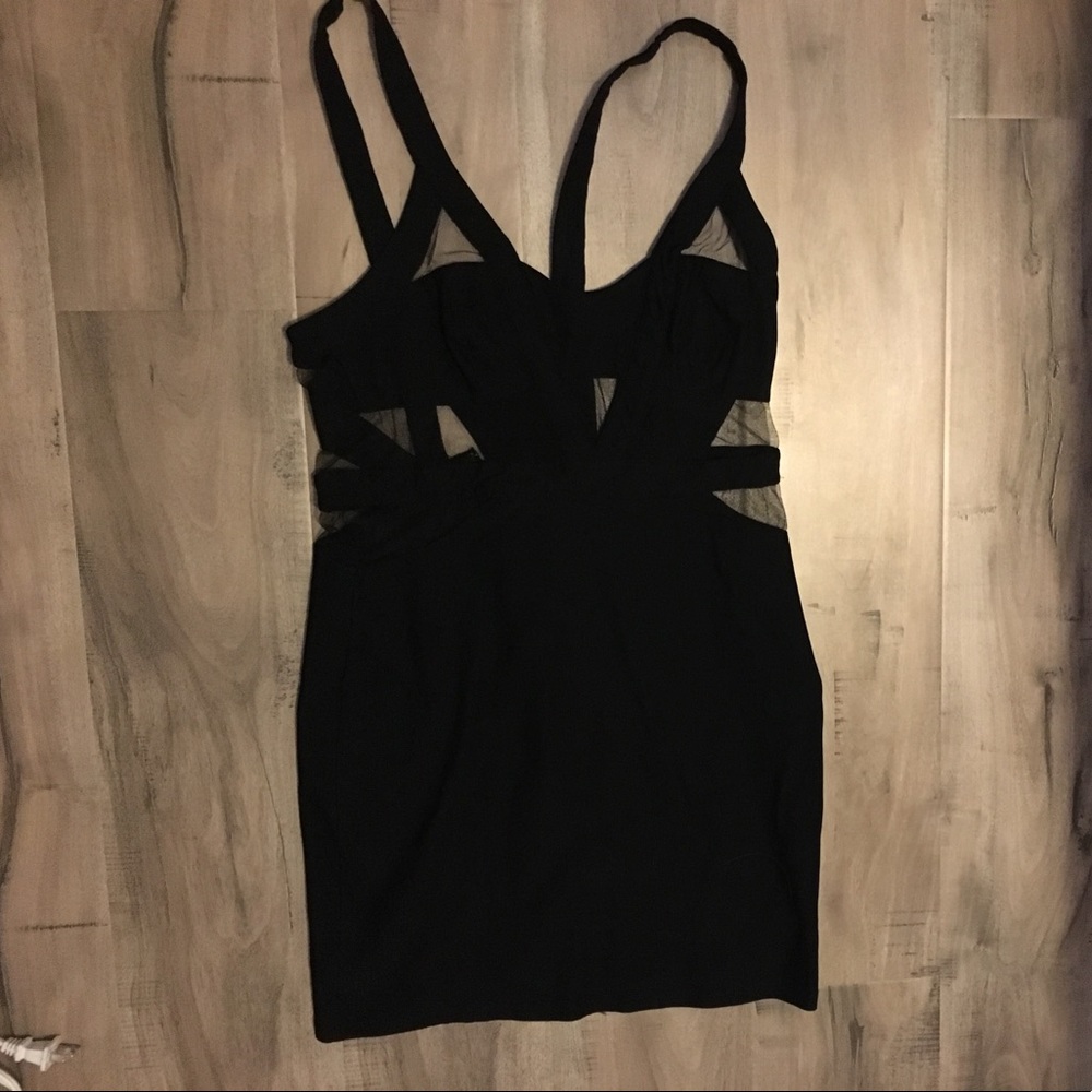 TOBI black dress