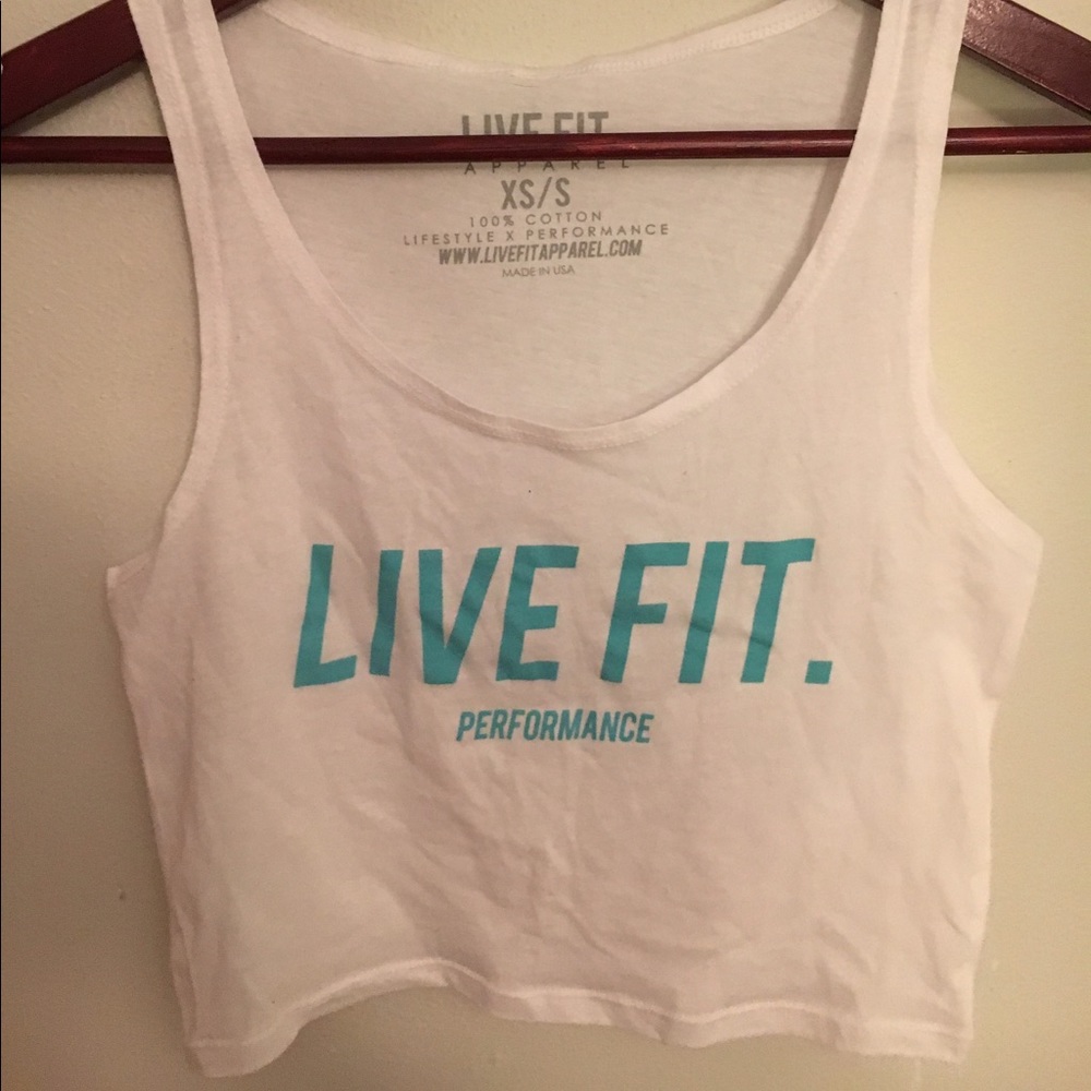 Live Fit Athletic Crop Top